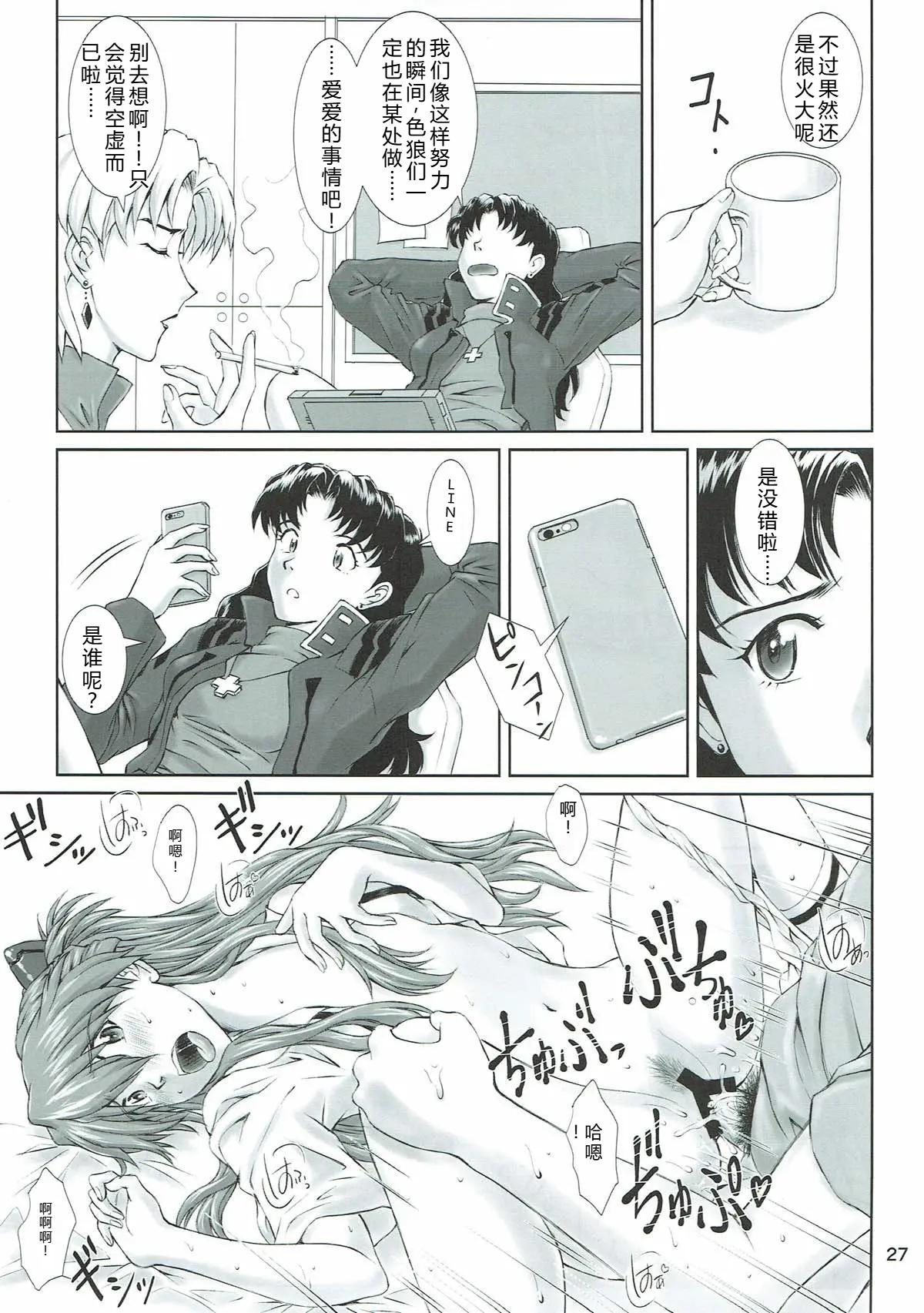 (C93) [TENGU NO TSUZURA (Kuro Tengu)]MISSEND(Neon Genesis Evangelion) [Chinese] [叛逆个人汉化] Page 25