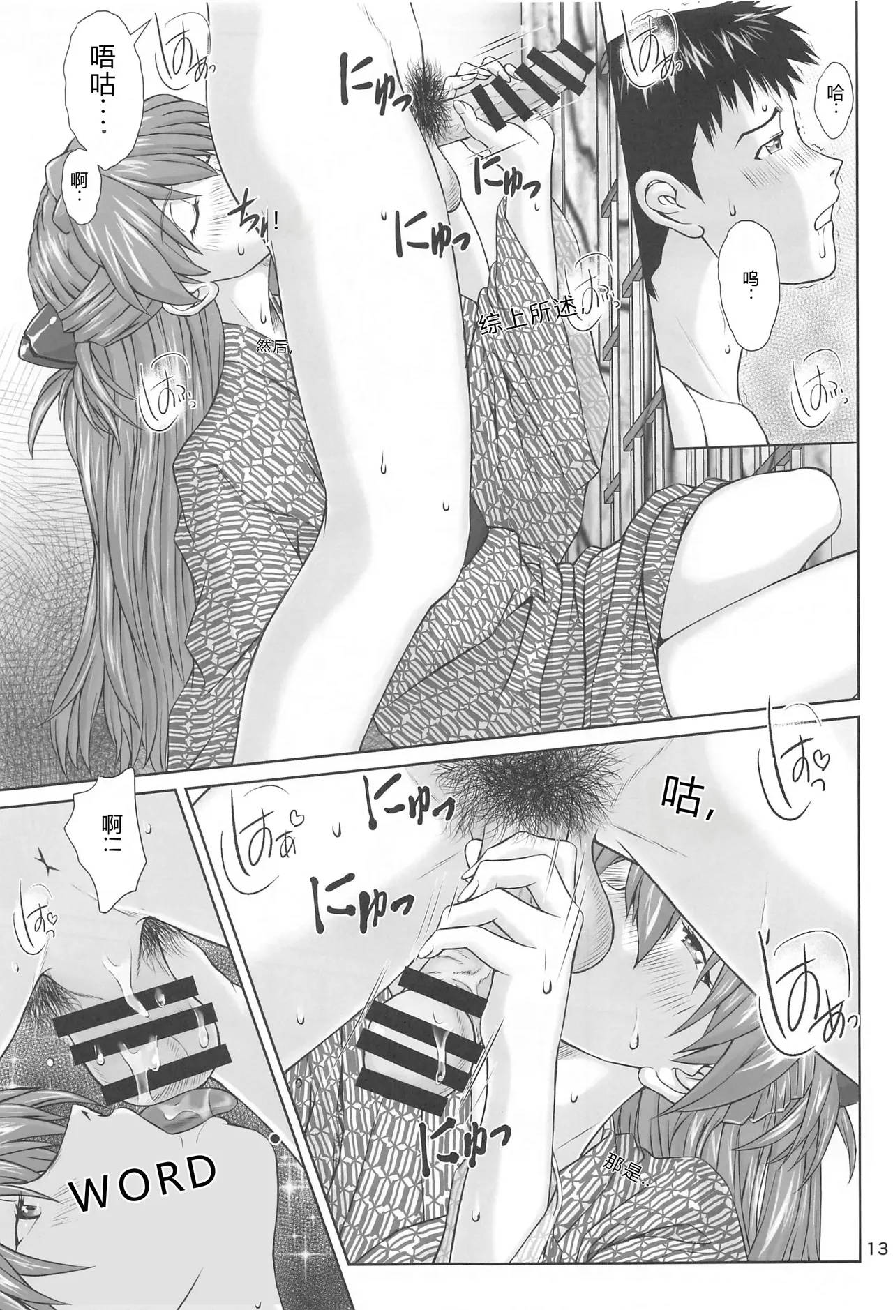 (AC3) [Tengu no Tsuzura (Kuro Tengu)]Futari to Futari (Neon Genesis Evangelion)（Chinese）【叛逆个人汉化】 Page 12