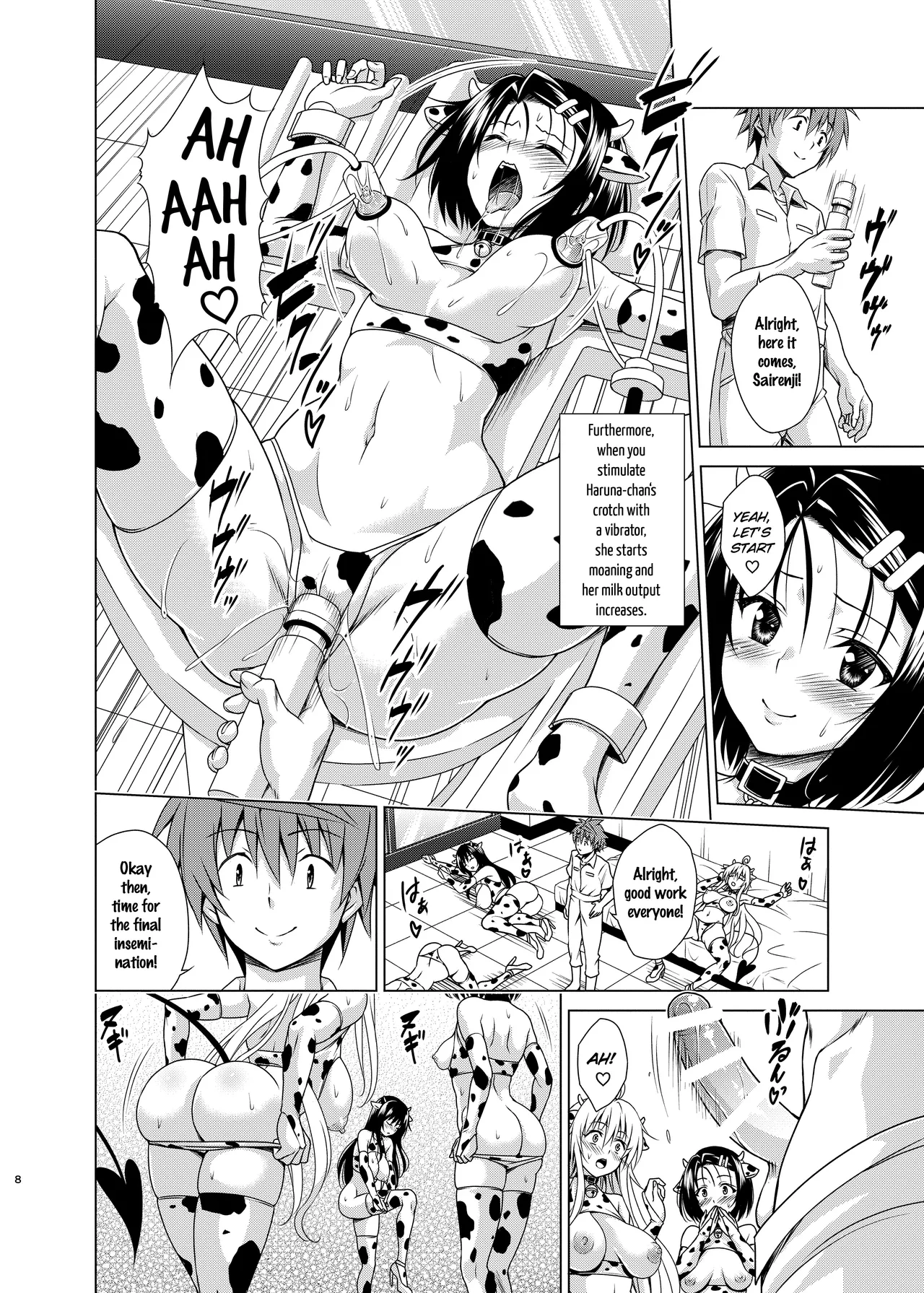 [TORA MACHINE (Kasukabe Taro)]Sakunyuu Bokujou e Youkoso!(To LOVE-Ru Darkness) [Digital] [English] [Saki-Kotowari] Page 7