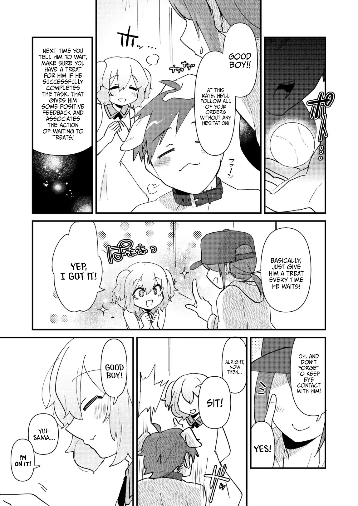 [Kong-Chic-Show! (Yamamoto Manami)]Yui Ojōsama to Boku no Shitsuke Kyōshitsu[English] [jf_translations] Page 7