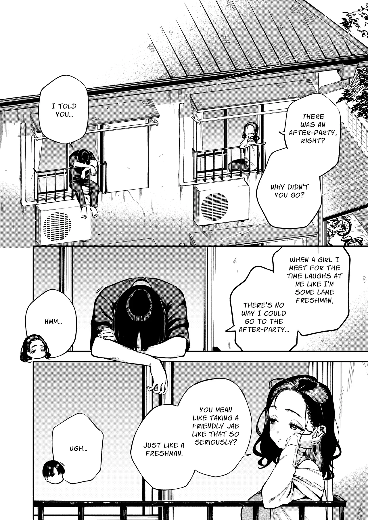 [Haraheridou (Herio)]Yojouhan no Femme Fatale - One-Room Femme Fatale | The Devilishness of a Small Room[English] [Guesswork] [Digital] Page 3