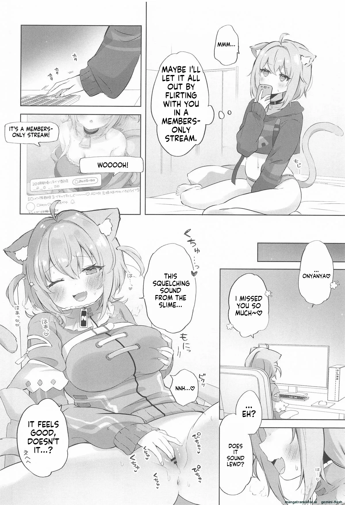 [#Mimamori Mimori (Mimori)]Nekomata-san to Saimin Appli(Nekomata Okayu)[English][Mtl] Page 3
