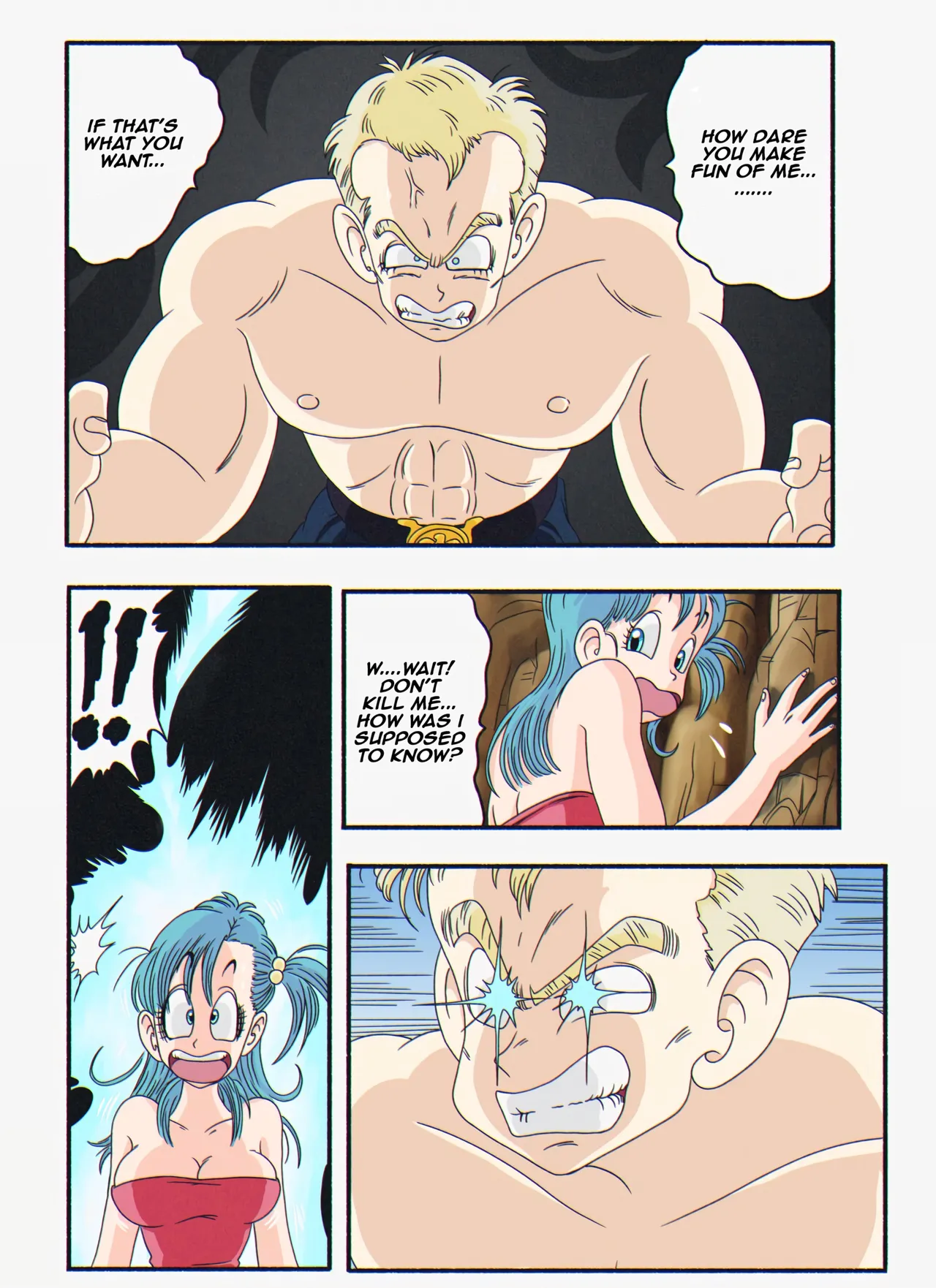 [Yamamoto]Bulma vs General Blue![Colored] Page 4