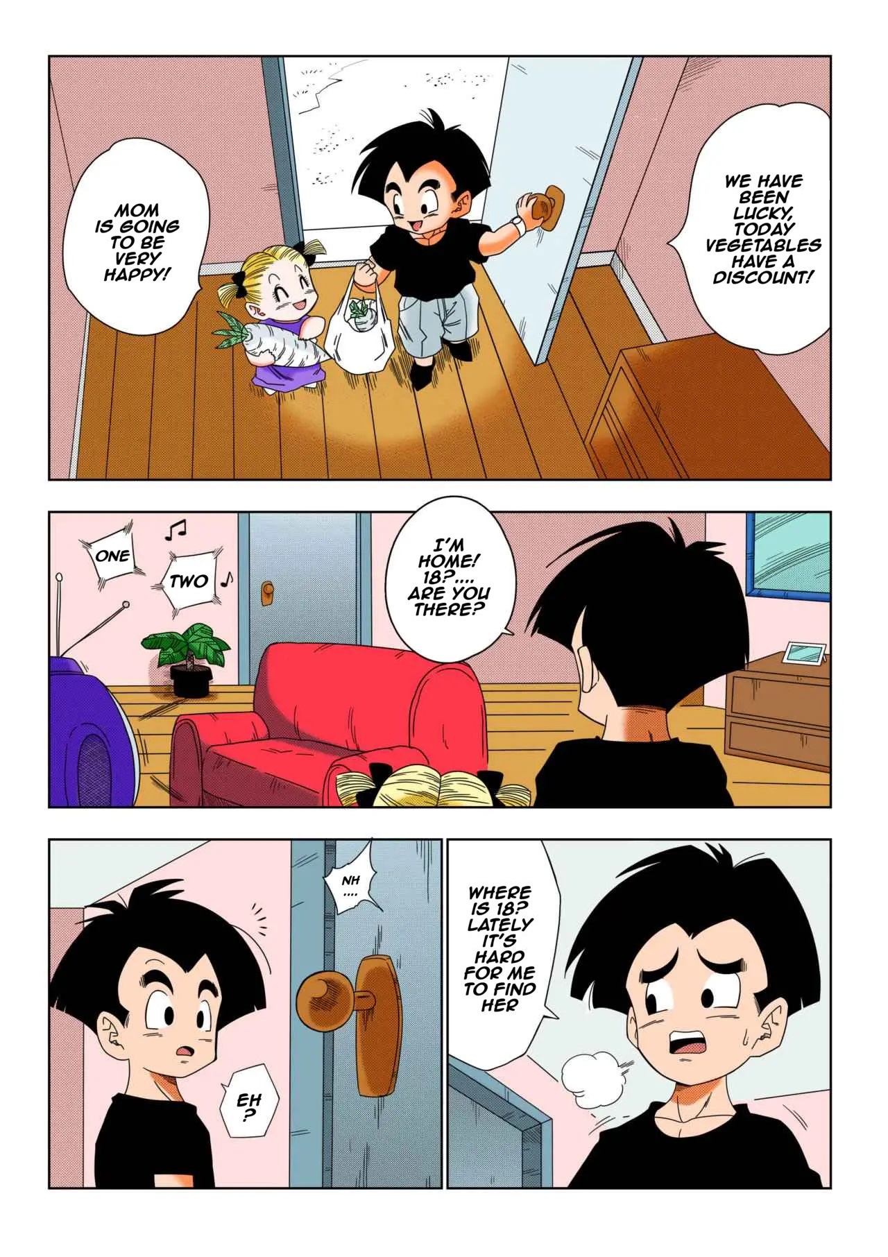 [Yamamoto]Android 18 vs. Master Roshi[Colored] Page 25