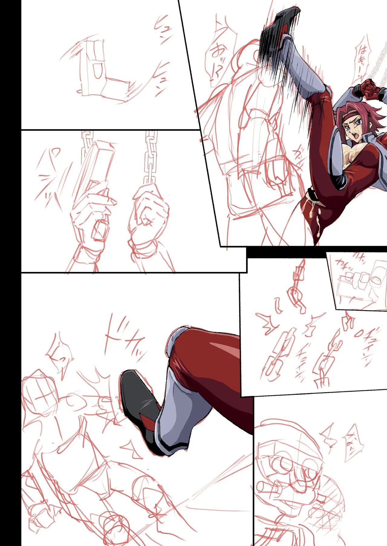 [Iwao]Kallen Manga (Kari) 1+2+3+4(Code Geass: Lelouch of the Rebellion) Page 27