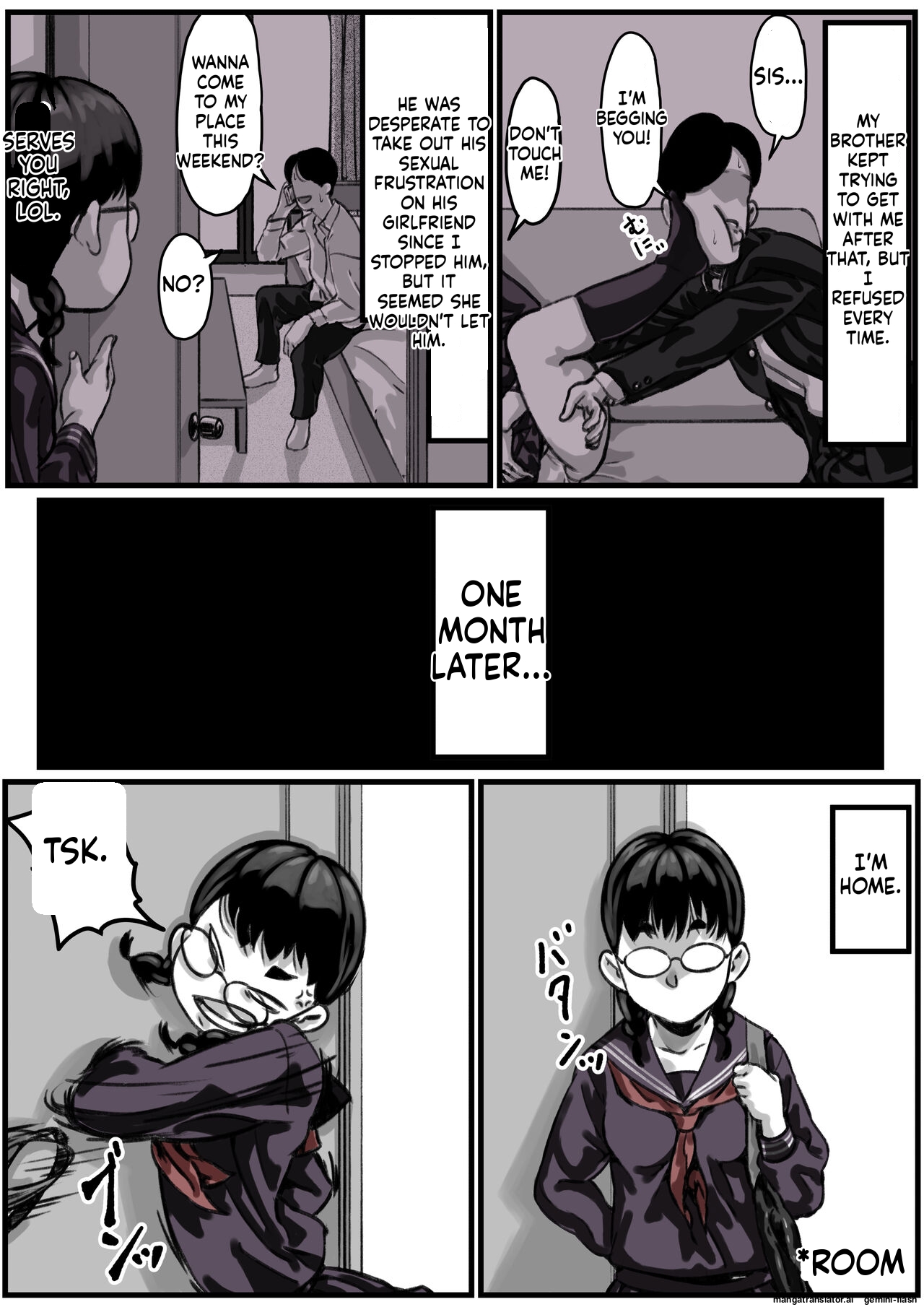[Furube]Kyoudai de Nichijou-teki ni Sex Shiteru Kouhen(Part 3) [English] Page 7