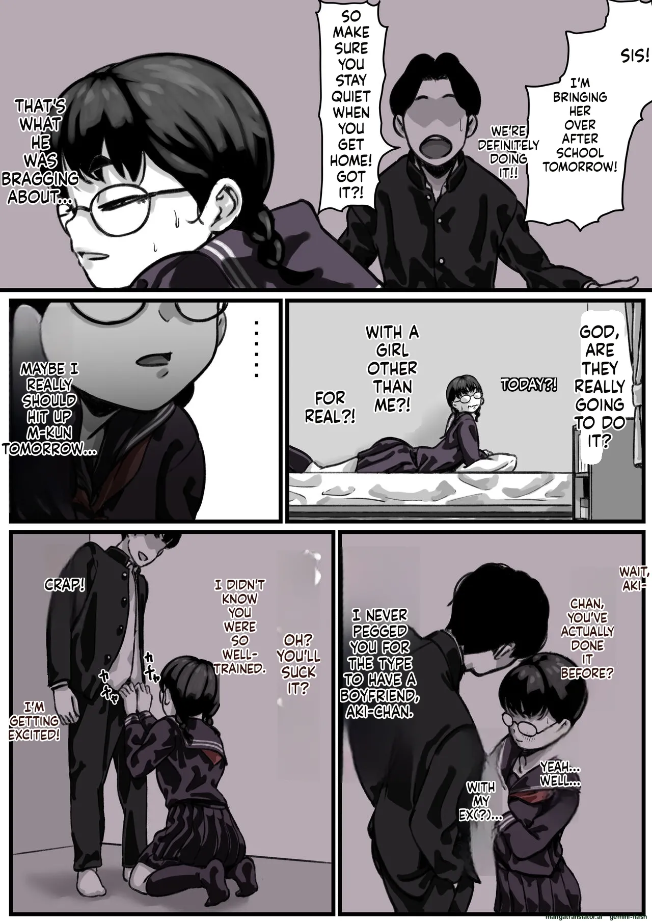[Furube]Kyoudai de Nichijou-teki ni Sex Shiteru Kouhen(Part 3) [English] Page 9