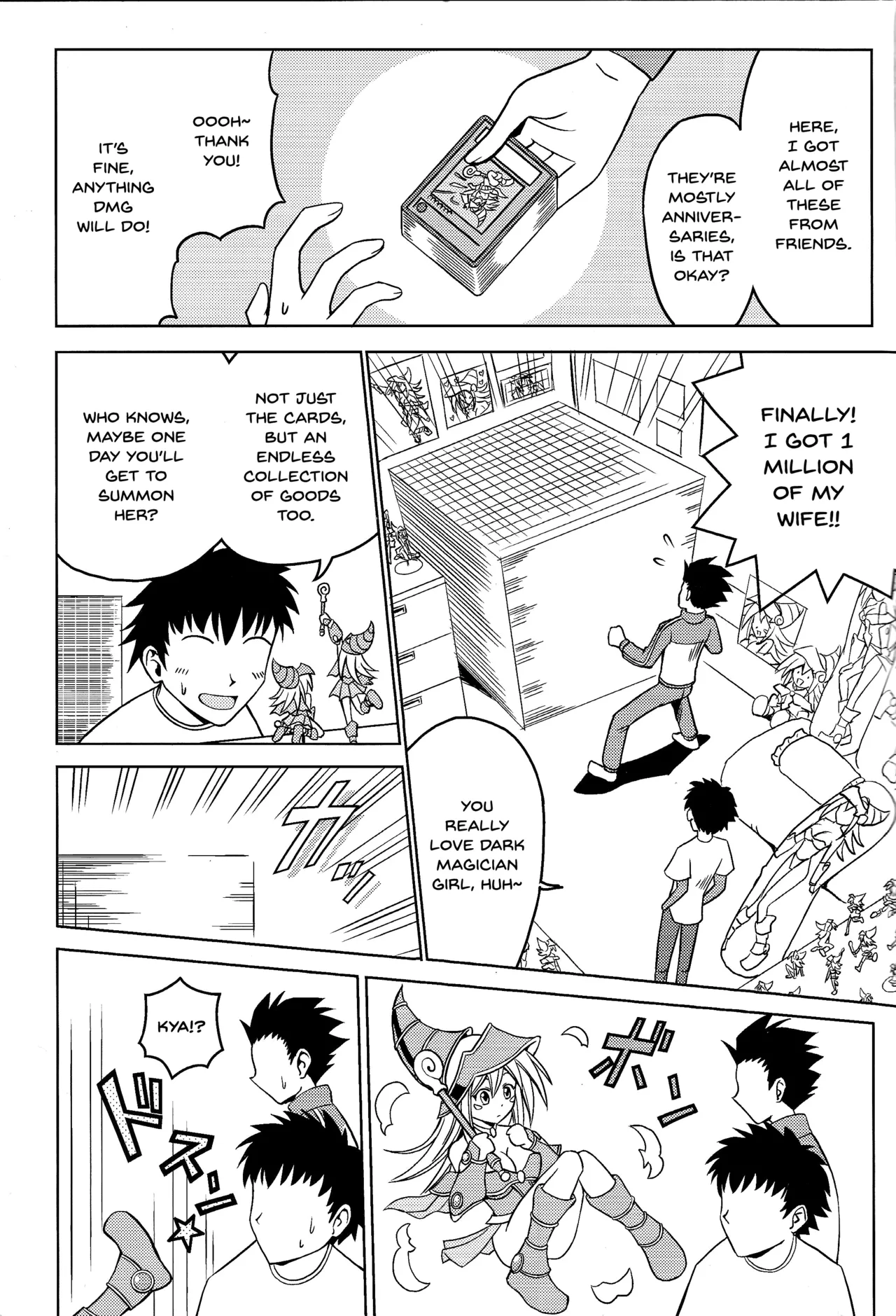 (COMIC1☆5) [Cyber Manga Doujou (Suzuki Metal)]Kakka ga Kourin Nasaremashita(Yu-Gi-Oh!) [English] [SDTLs] Page 2