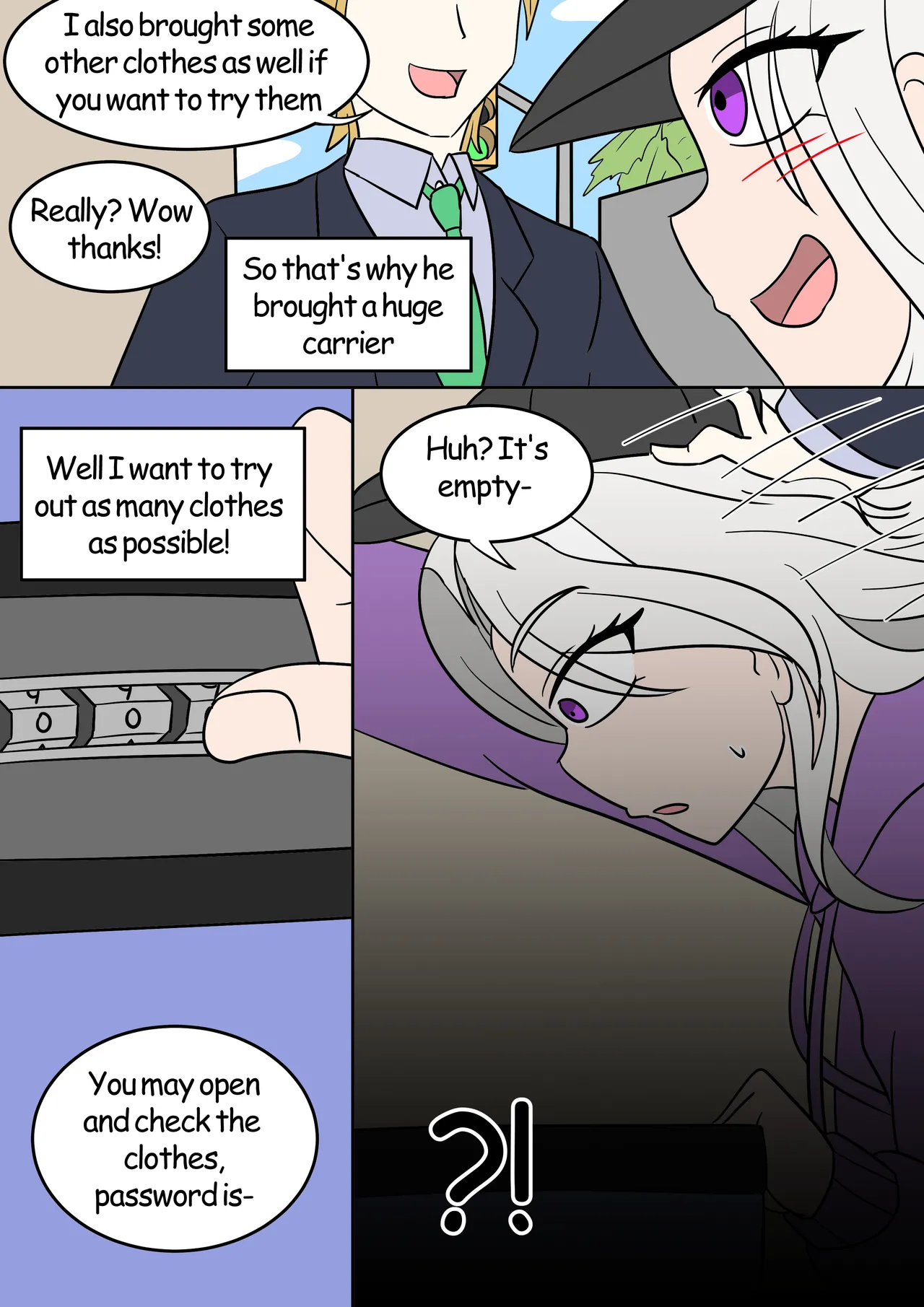 [Vel]Waking up as OC[English] Page 10