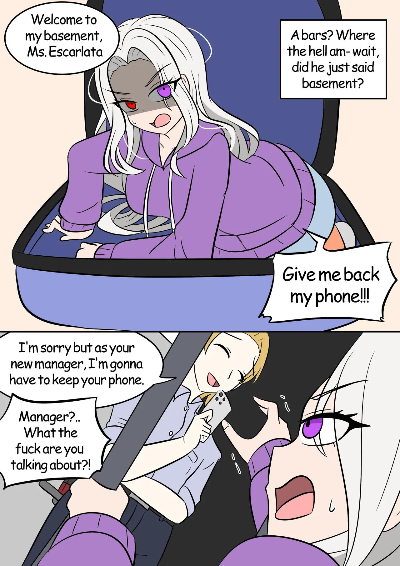 [Vel]Waking up as OC[English] Page 12