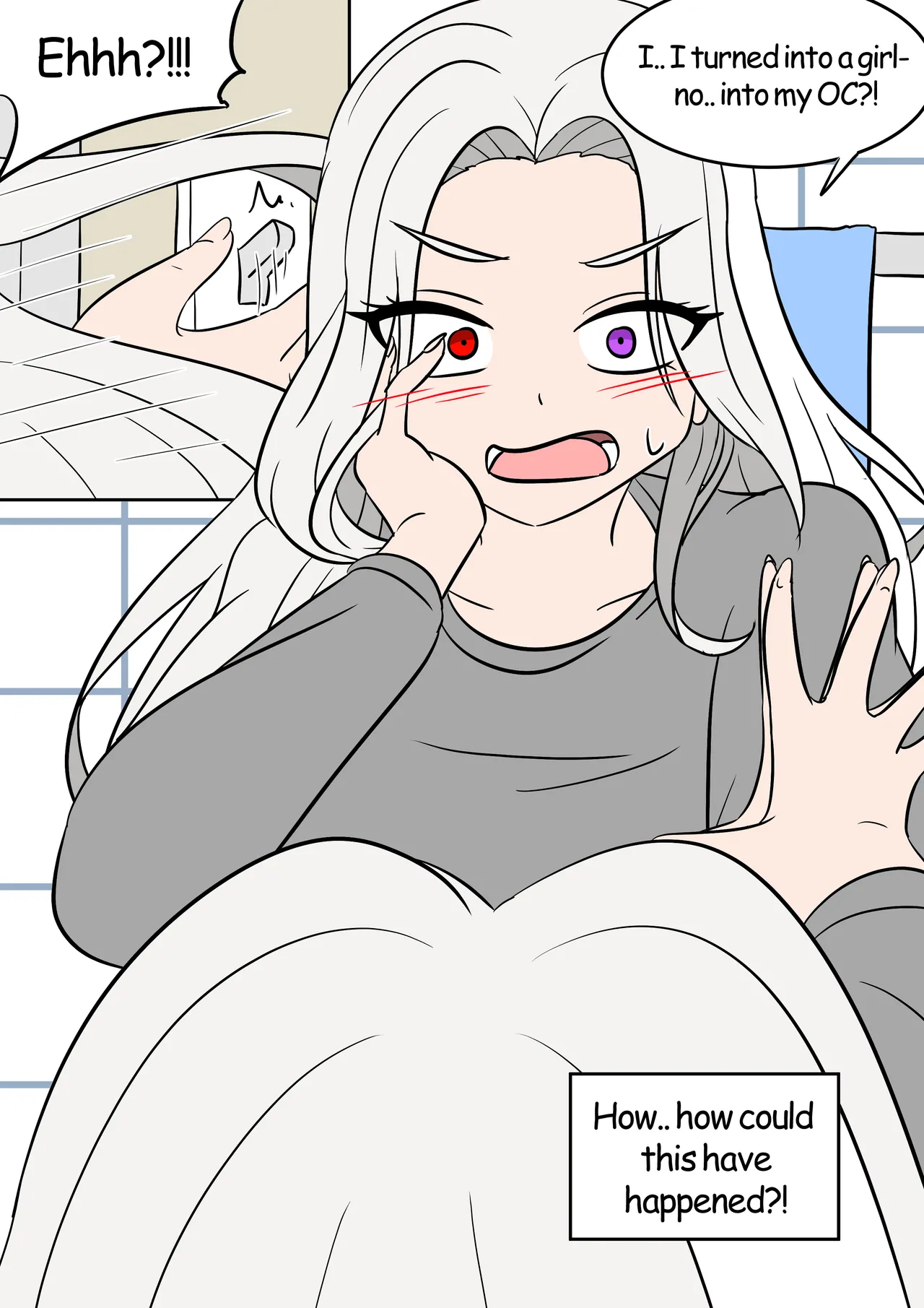 [Vel]Waking up as OC[English] Page 3