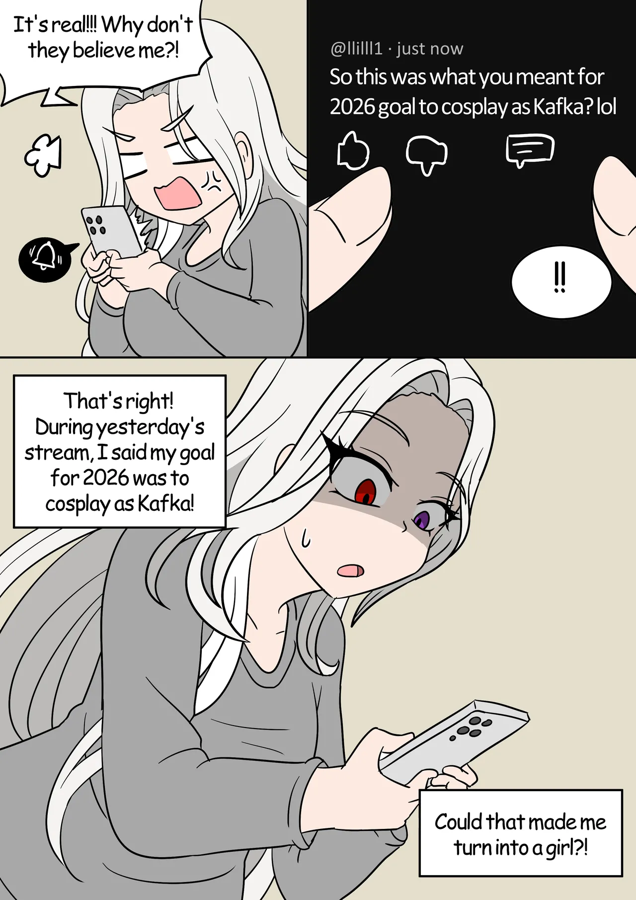 [Vel]Waking up as OC[English] Page 6