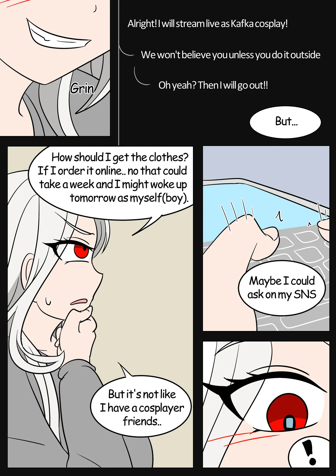 [Vel]Waking up as OC[English] Page 7