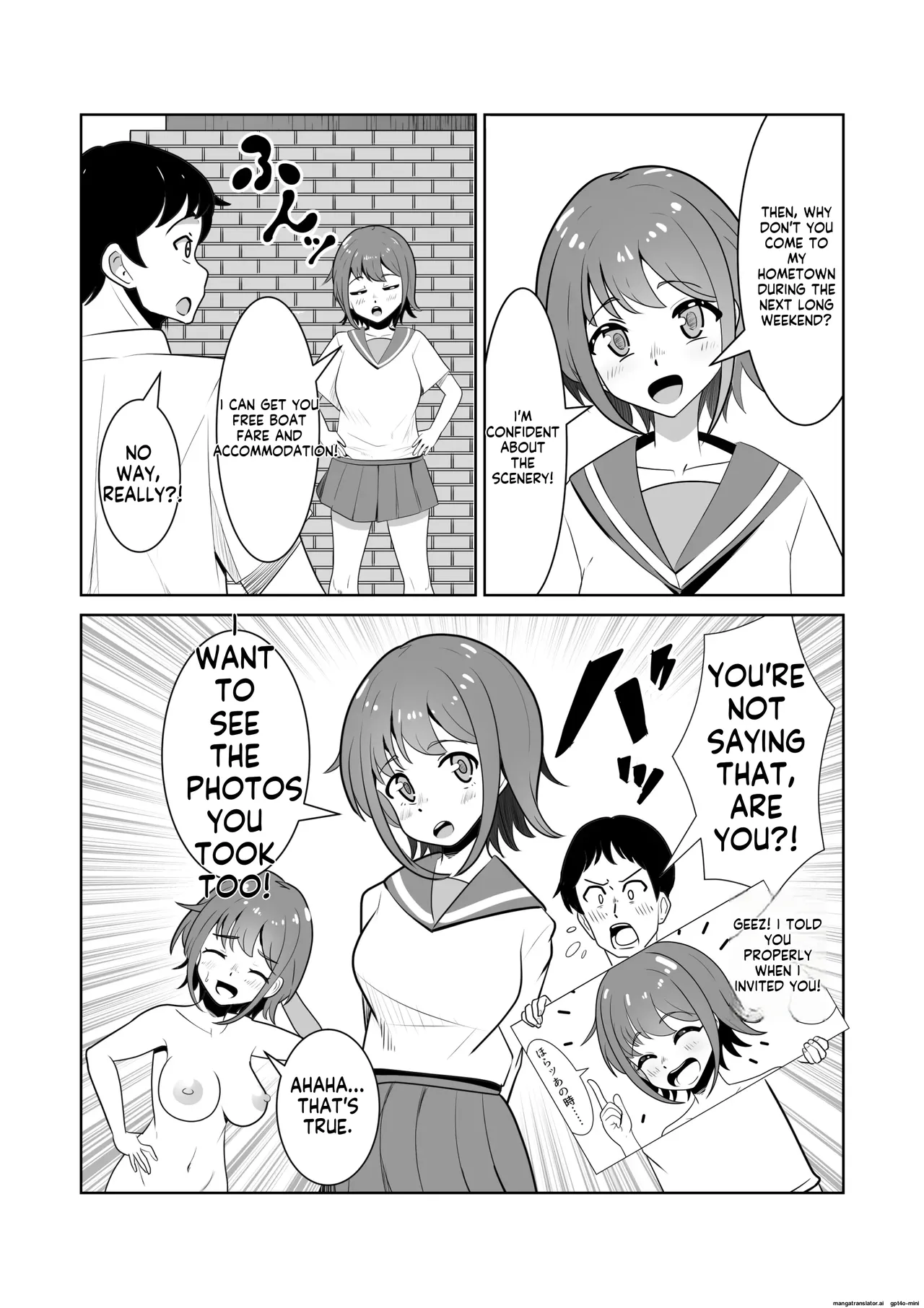女の子が全裸で暮らす島 Page 7
