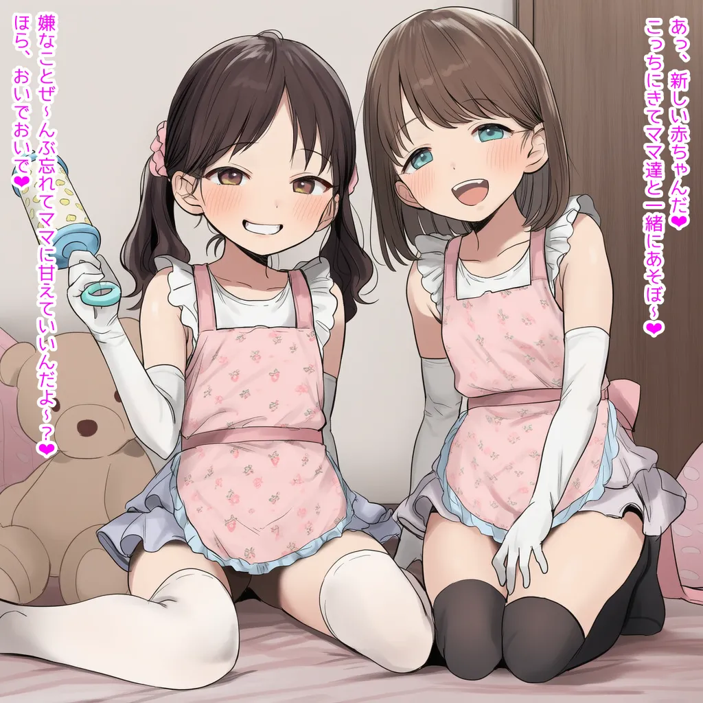 [Pixiv]  (gum)  (14429160)【常識改変】ロリママ保育園[AI Generated] Page 124
