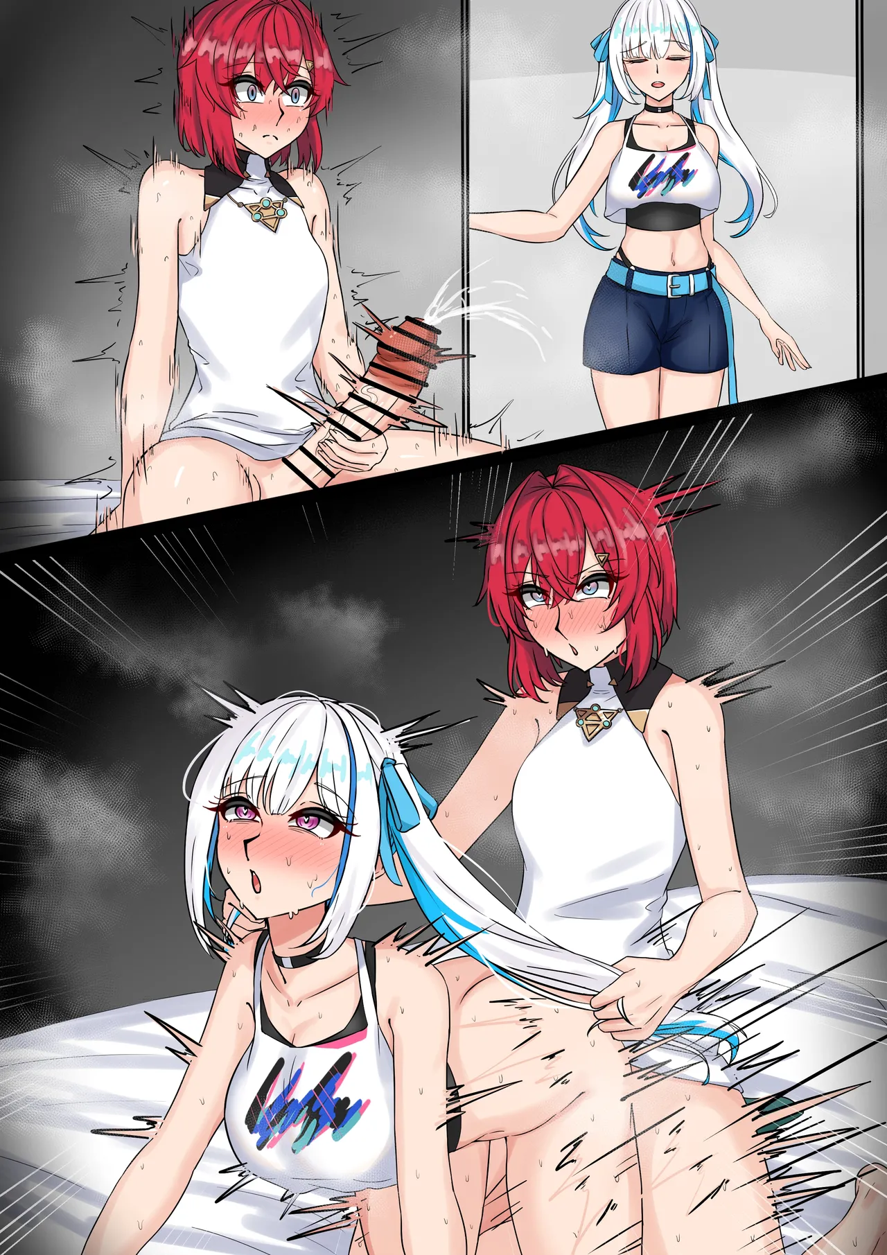 [テフル]ふたなりangとlz(にじさんじ) Page 4
