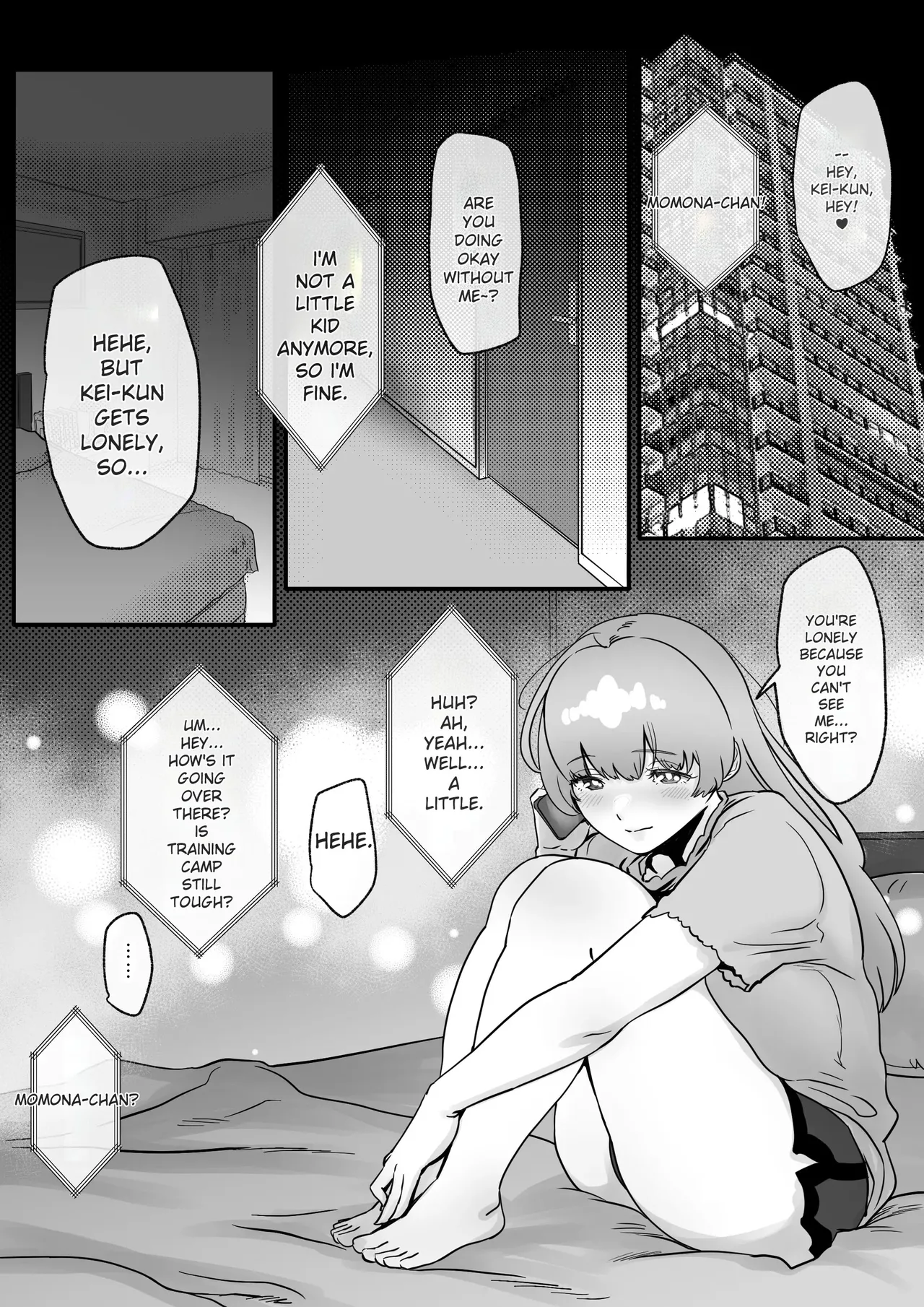 (Jzargo)A story about Momona, an aspiring idol who was supposed to end up with her childhood friend, but becomes an older man’s mistress.(MTL) Page 28