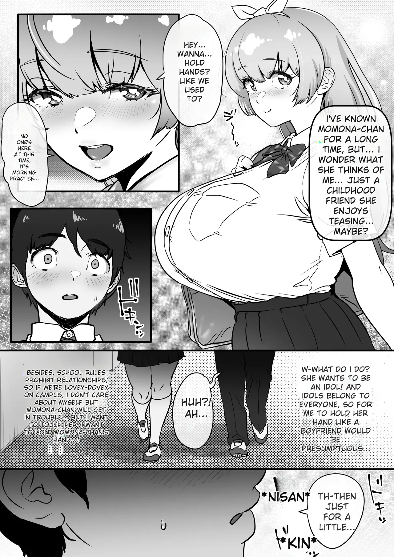 (Jzargo)A story about Momona, an aspiring idol who was supposed to end up with her childhood friend, but becomes an older man’s mistress.(MTL) Page 6