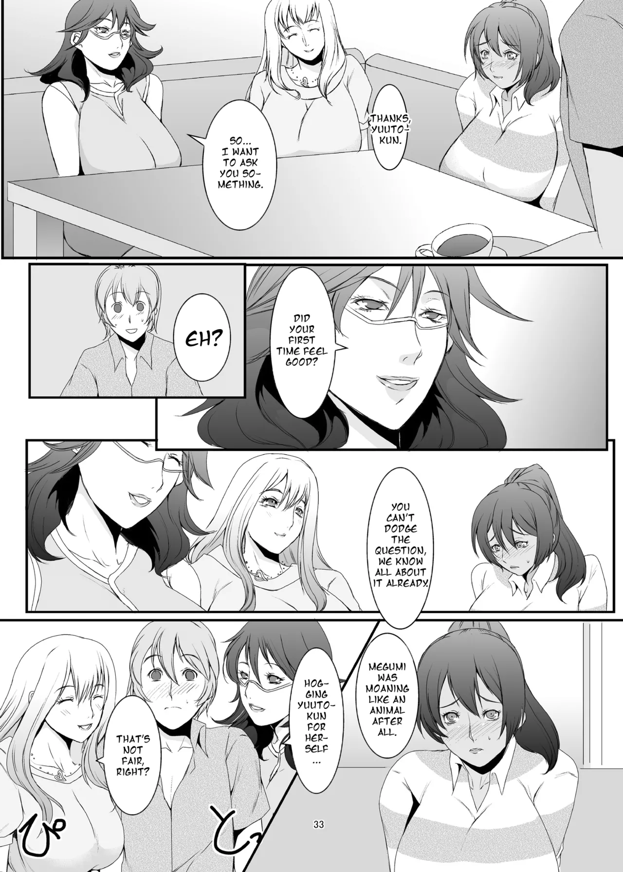[Sprechchor (Eguchi Chibi)]Oku-sama wa Moto Yariman -Besluted- 1-8 These Women Were Former Sluts -Besluted- 1-8[English] [Digital] Page 34