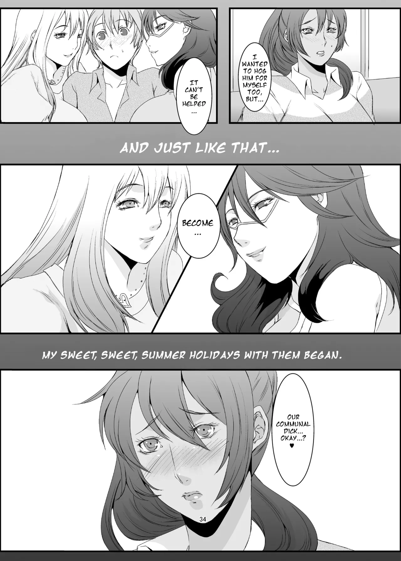 [Sprechchor (Eguchi Chibi)]Oku-sama wa Moto Yariman -Besluted- 1-8 These Women Were Former Sluts -Besluted- 1-8[English] [Digital] Page 35