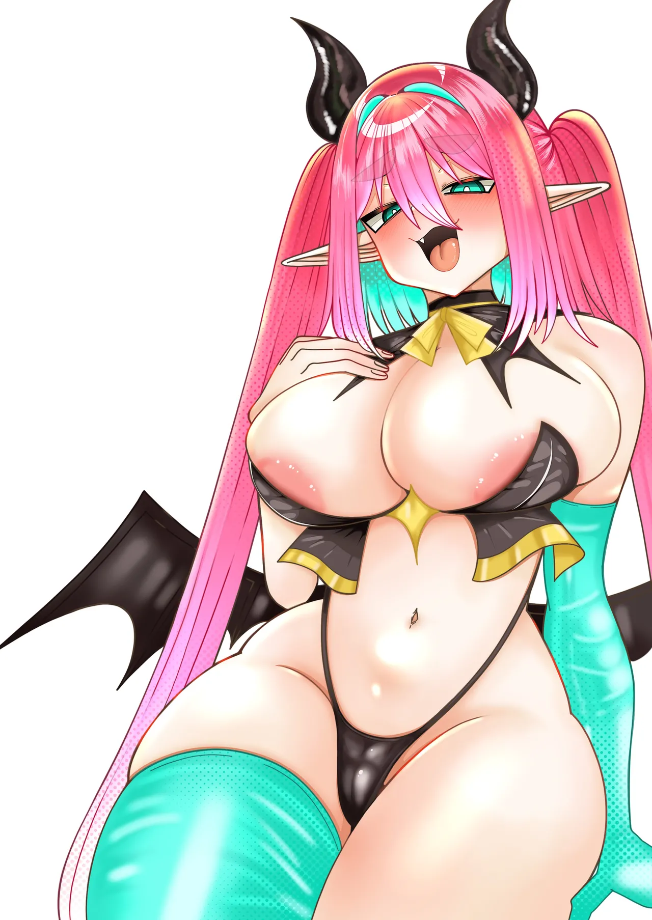 [Ato5byo NEKASETE (Tekito-nimo hodoga-aru) Zako Gari Shite dake no Succubus Ochinpo Case [Digital] Page 2