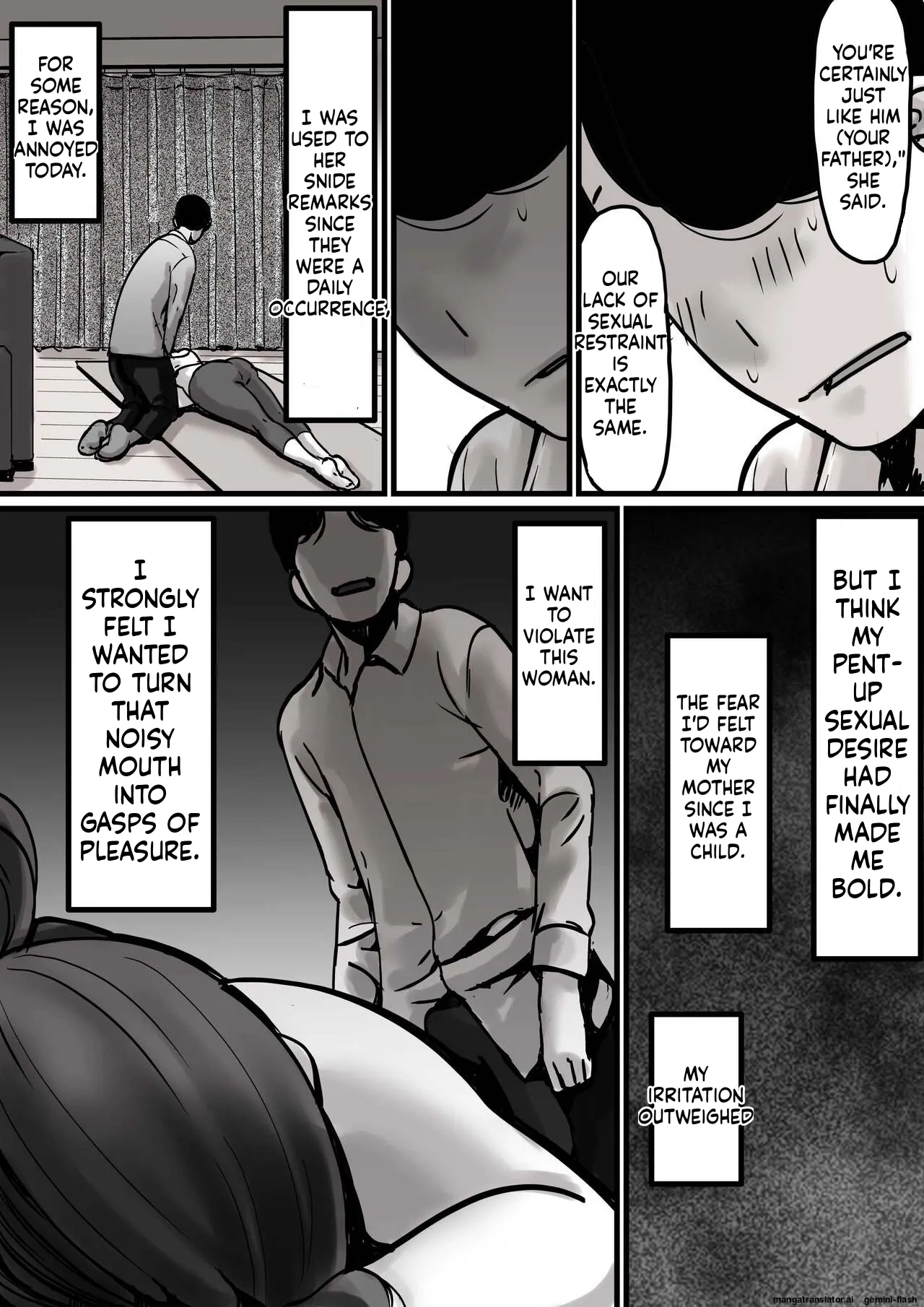 [Furube]Haha to Ochite Iku Part 1 | Falling with Mother Part 1[English] Page 20