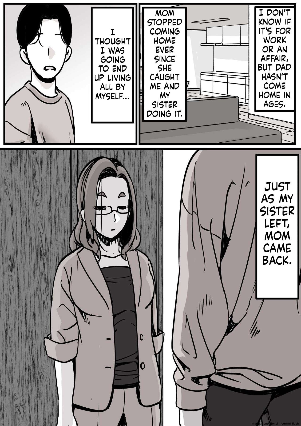 [Furube]Haha to Ochite Iku Part 1 | Falling with Mother Part 1[English] Page 6