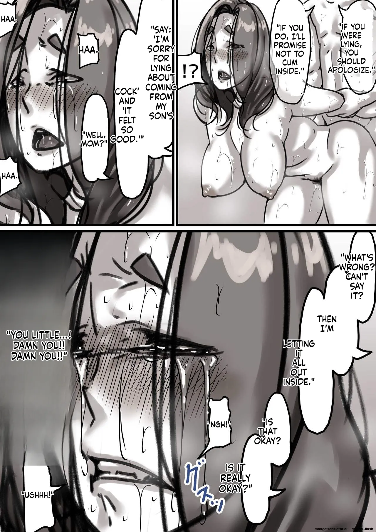 [Furube]Haha to Ochite Iku Part 2 | Falling with Mother Part 2[English] Page 23