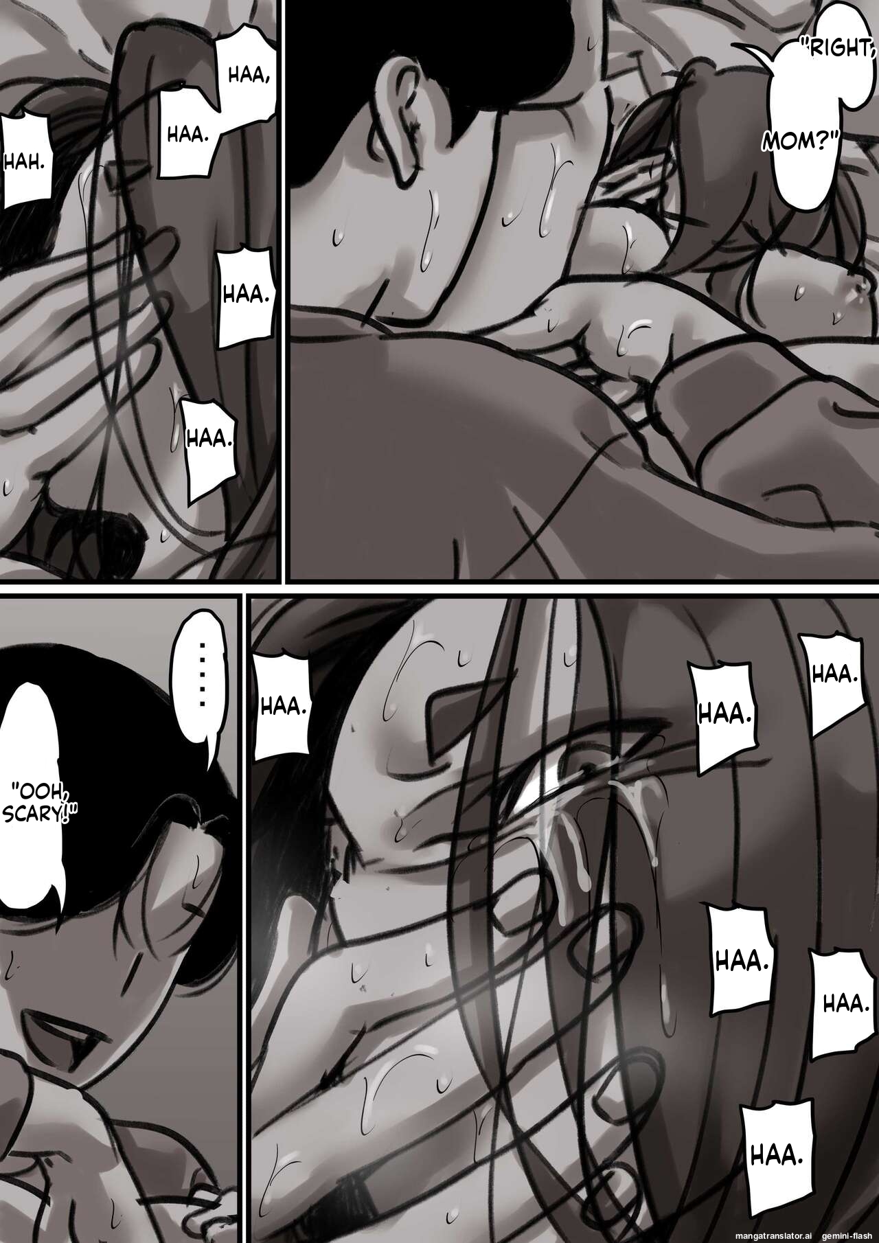 [Furube]Haha to Ochite Iku Part 2 | Falling with Mother Part 2[English] Page 43