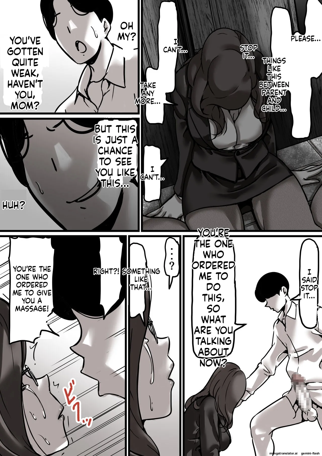 [Furube]Haha to Ochite Iku Part 4 | Falling with Mother Part 4[English] Page 9