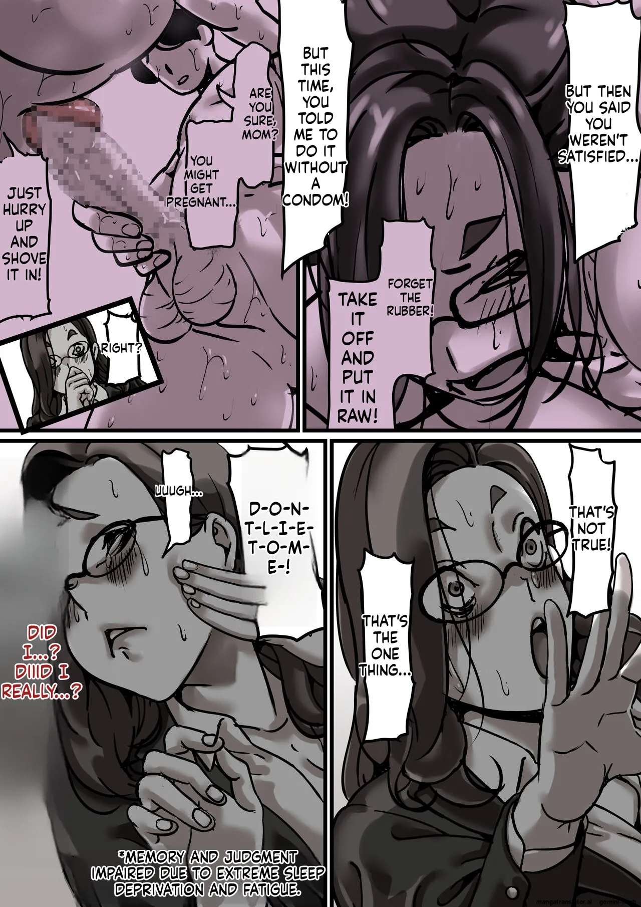 [Furube]Haha to Ochite Iku Part 4 | Falling with Mother Part 4[English] Page 12