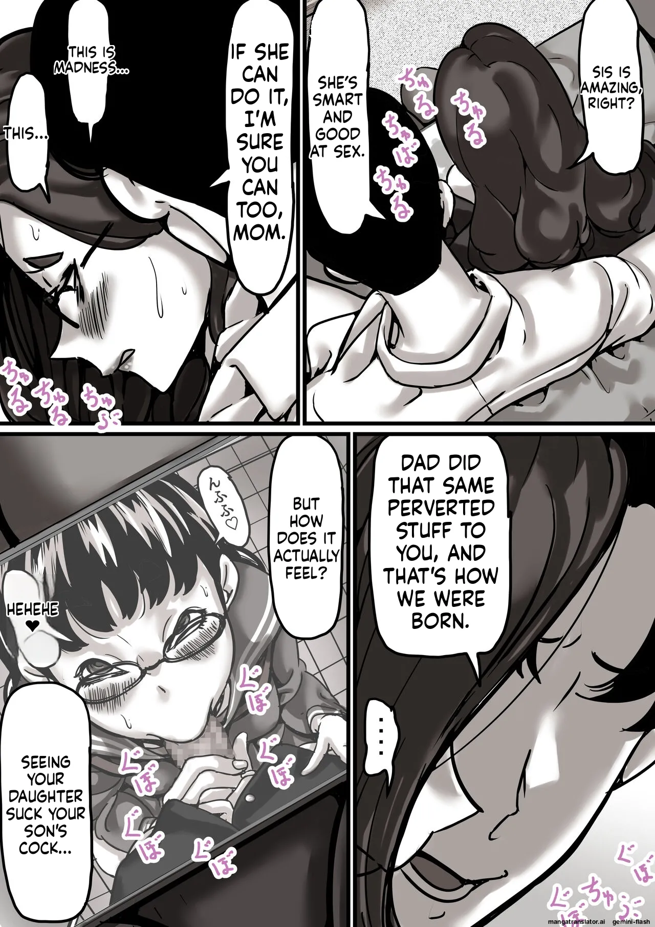 [Furube]Haha to Ochite Iku Part 4 | Falling with Mother Part 4[English] Page 28