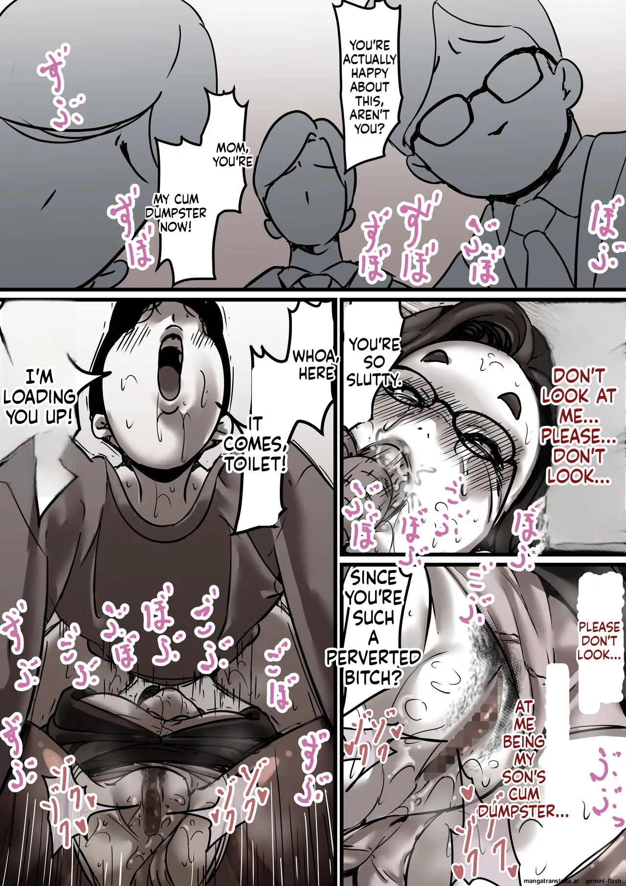 [Furube]Haha to Ochite Iku Part 6 | Falling with Mother Part 6[English] Page 19