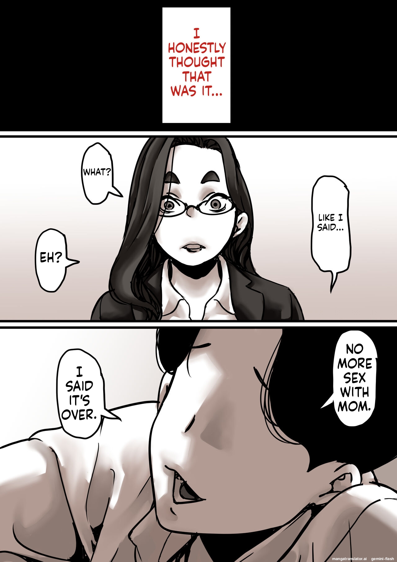 [Furube]Haha to Ochite Iku Part 7 | Falling with Mother Part 7[English] Page 52