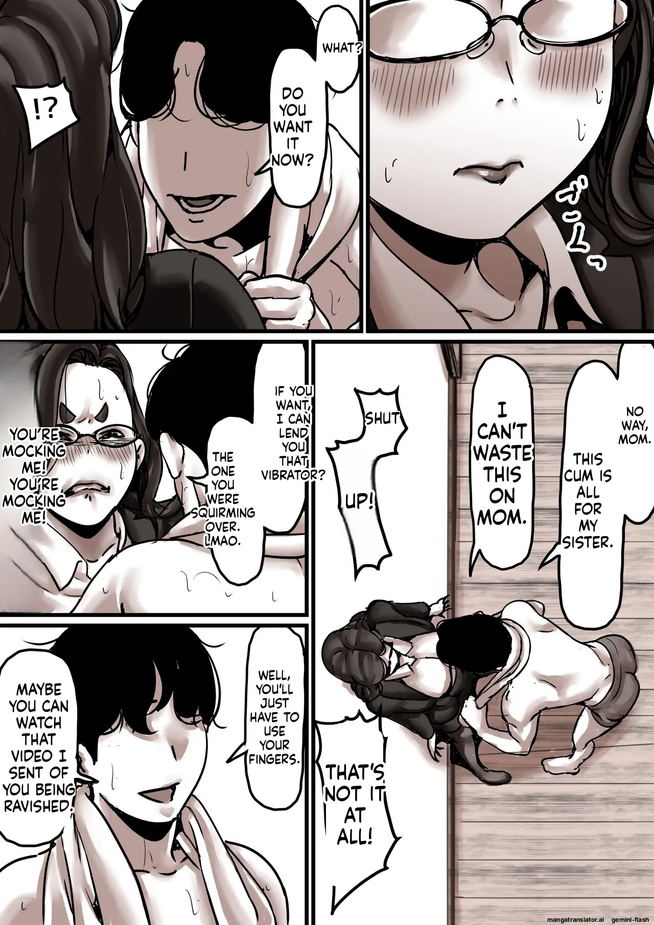 [Furube]Haha to Ochite Iku Part 7 | Falling with Mother Part 7[English] Page 62