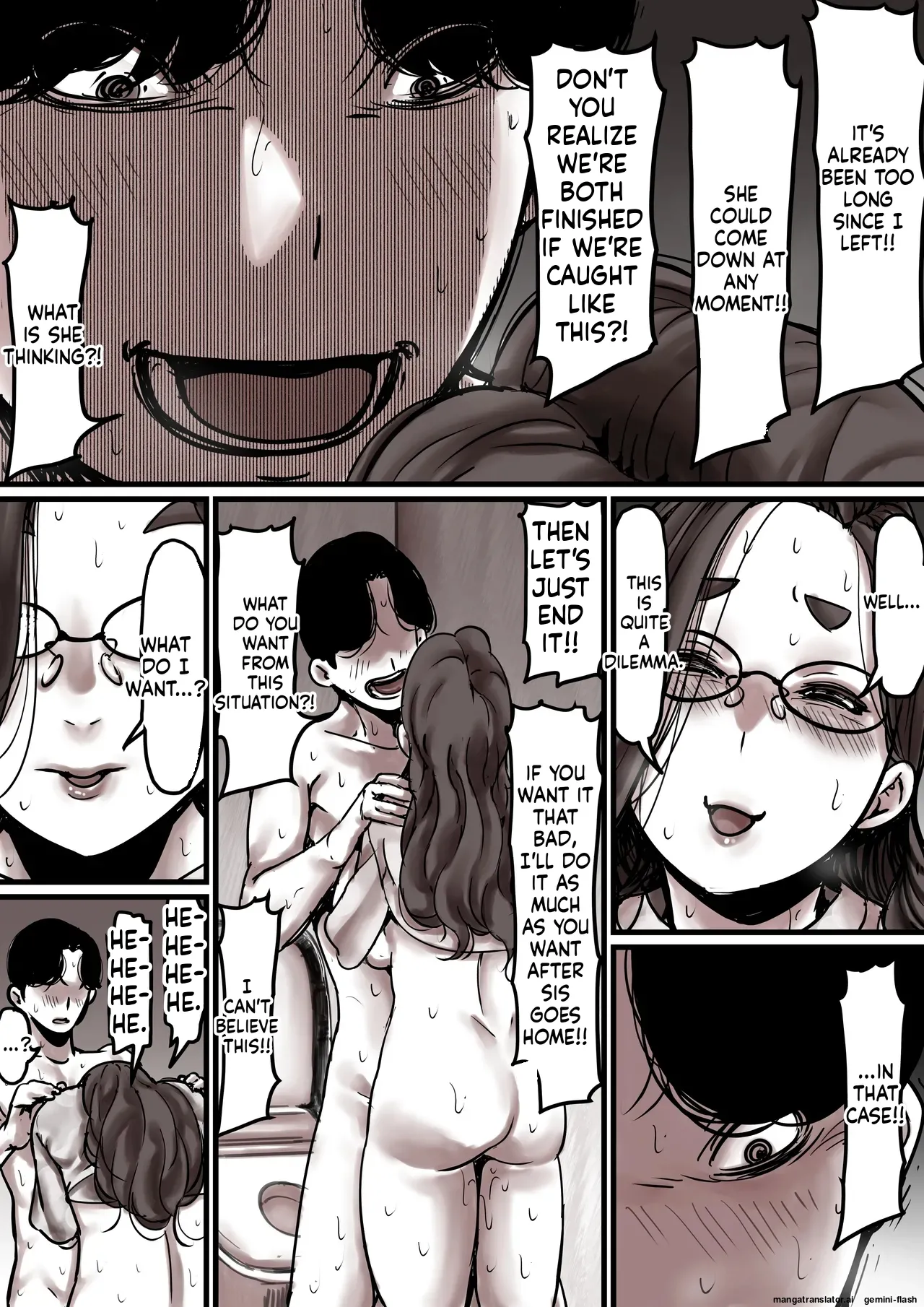 [Furube]Haha to Ochite Iku Part 8 | Falling with Mother Part 8[English] Page 56