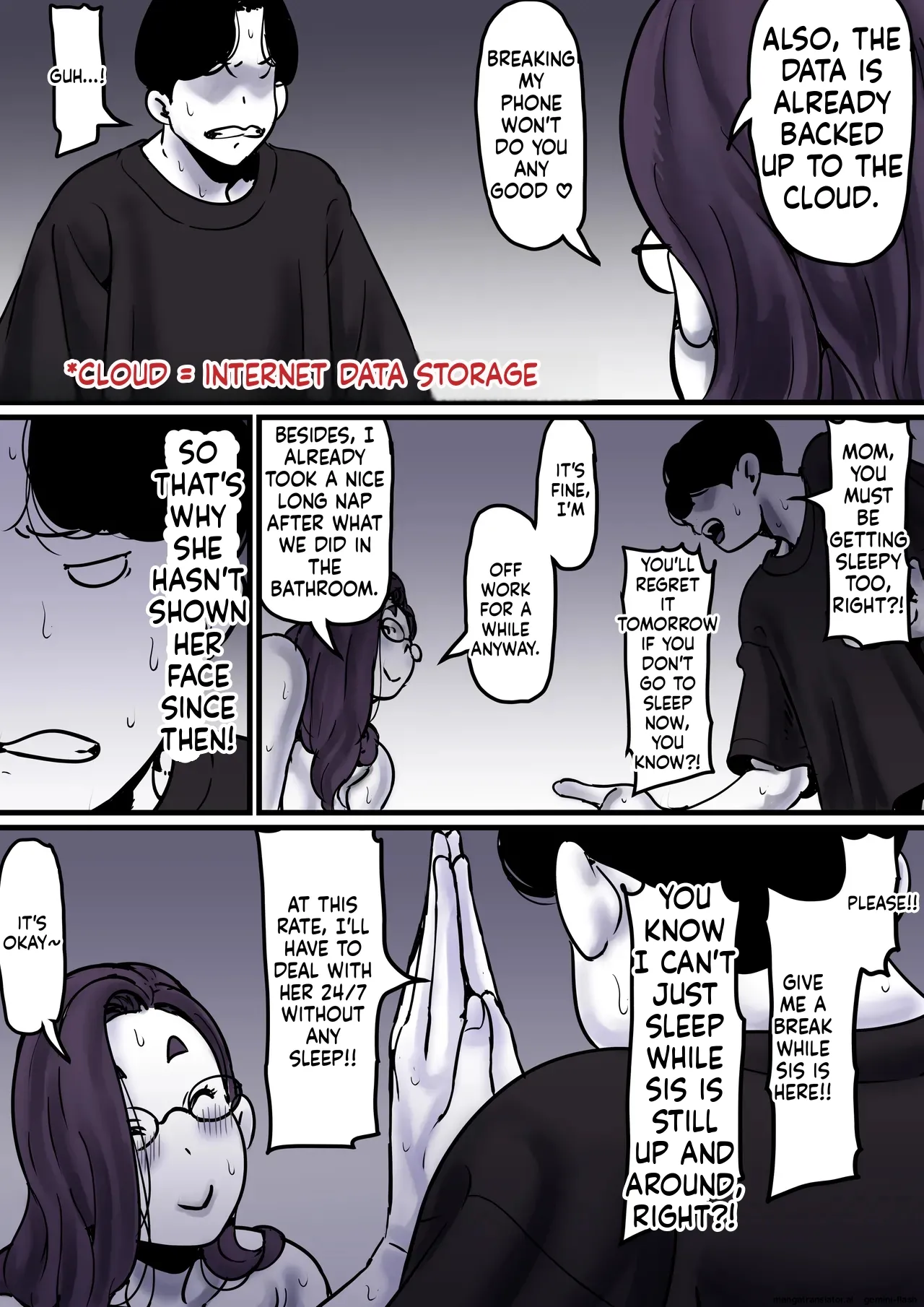 [Furube]Haha to Ochite Iku Part 9 | Falling with Mother Part 9[English] Page 37
