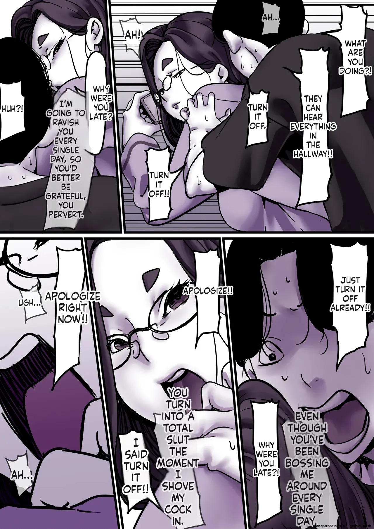 [Furube]Haha to Ochite Iku Part 9 | Falling with Mother Part 9[English] Page 8
