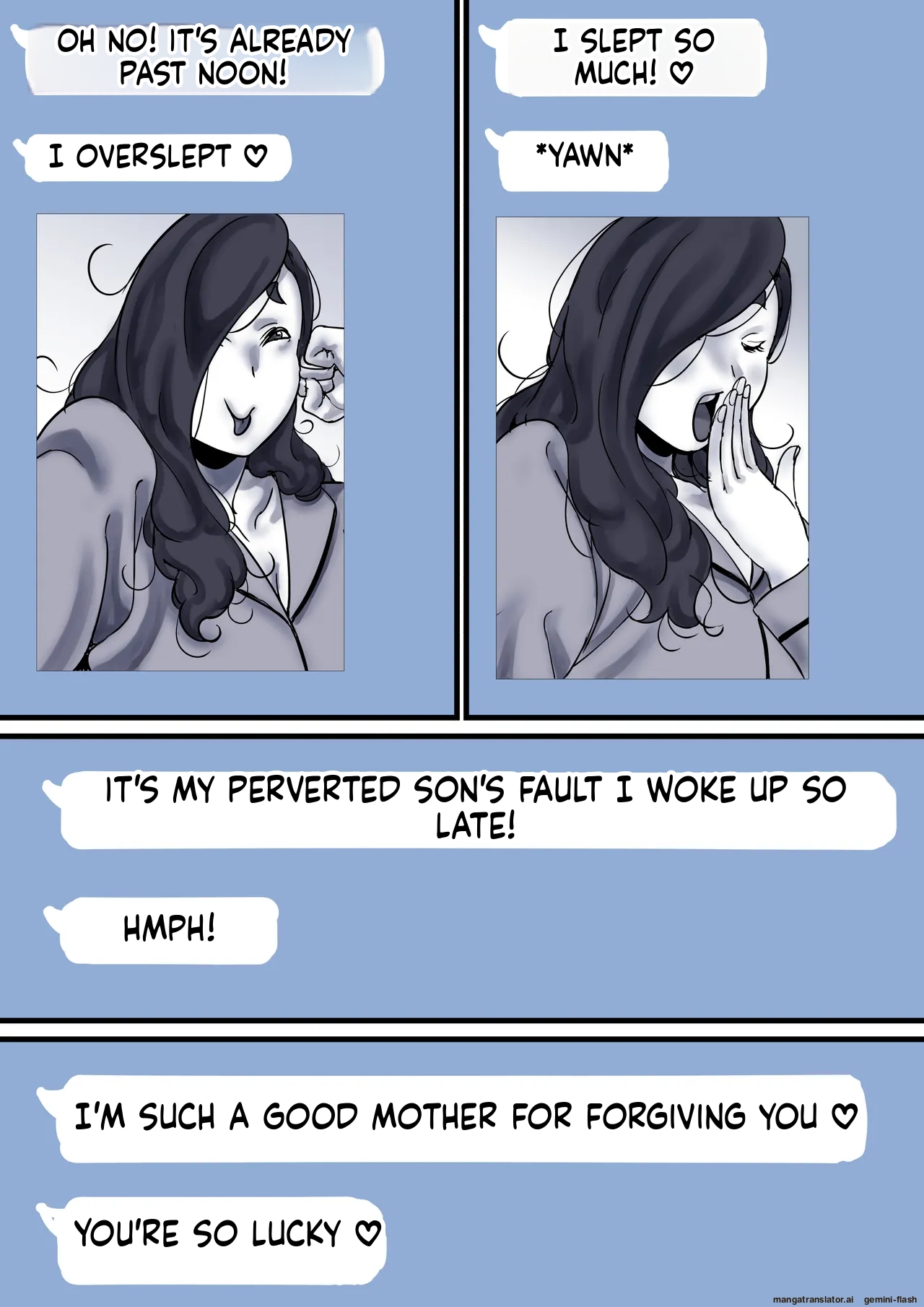[Furube]Haha to Ochite Iku Part 10 | Falling with Mother Part 10[English] Page 10