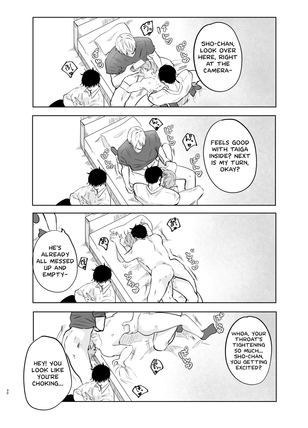 [Keneochi Kirin]Itsumen ni Apuri Tsukawarete Kantoboi ga Bareta Hanashi[English] {Yengli} [Digital] Page 31