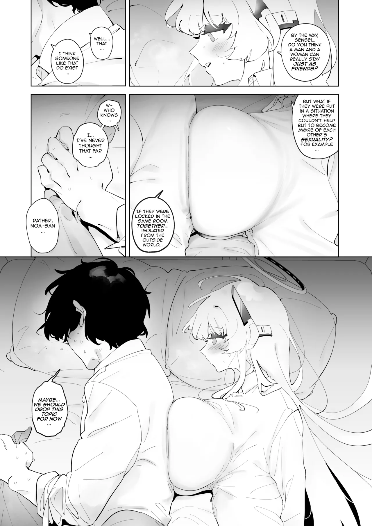[Meitei works (Keishirou)]Noa to Hakozume | Noa and the Locked Room(Blue Archive) [English] [DeppoTL] [Digital] Page 2