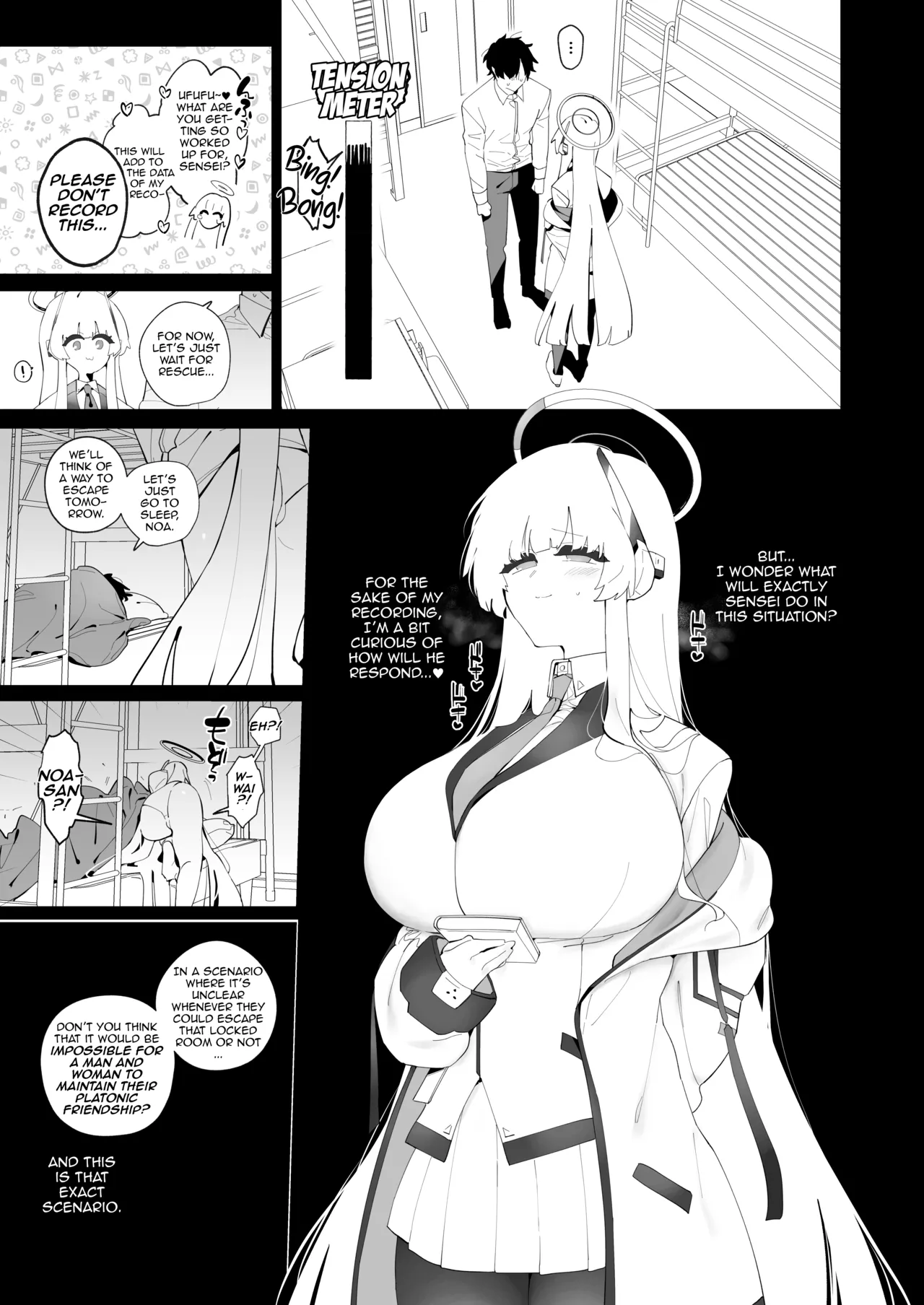 [Meitei works (Keishirou)]Noa to Hakozume | Noa and the Locked Room(Blue Archive) [English] [DeppoTL] [Digital] Page 4