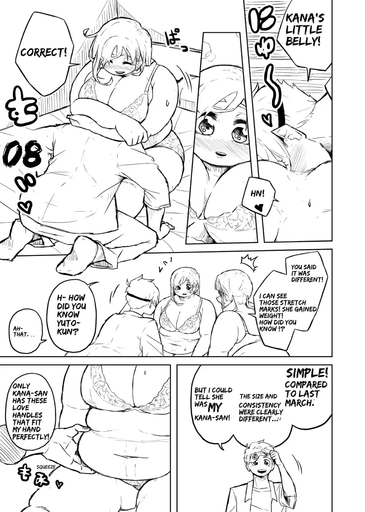 [Pocchari wa sekai o sukuu]Chubby Girlfriend[English Re-Write] Page 103