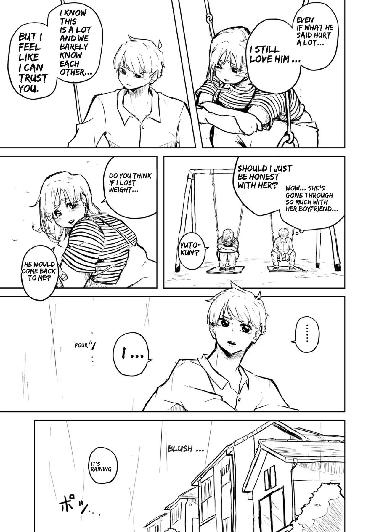 [Pocchari wa sekai o sukuu]Chubby Girlfriend[English Re-Write] Page 12