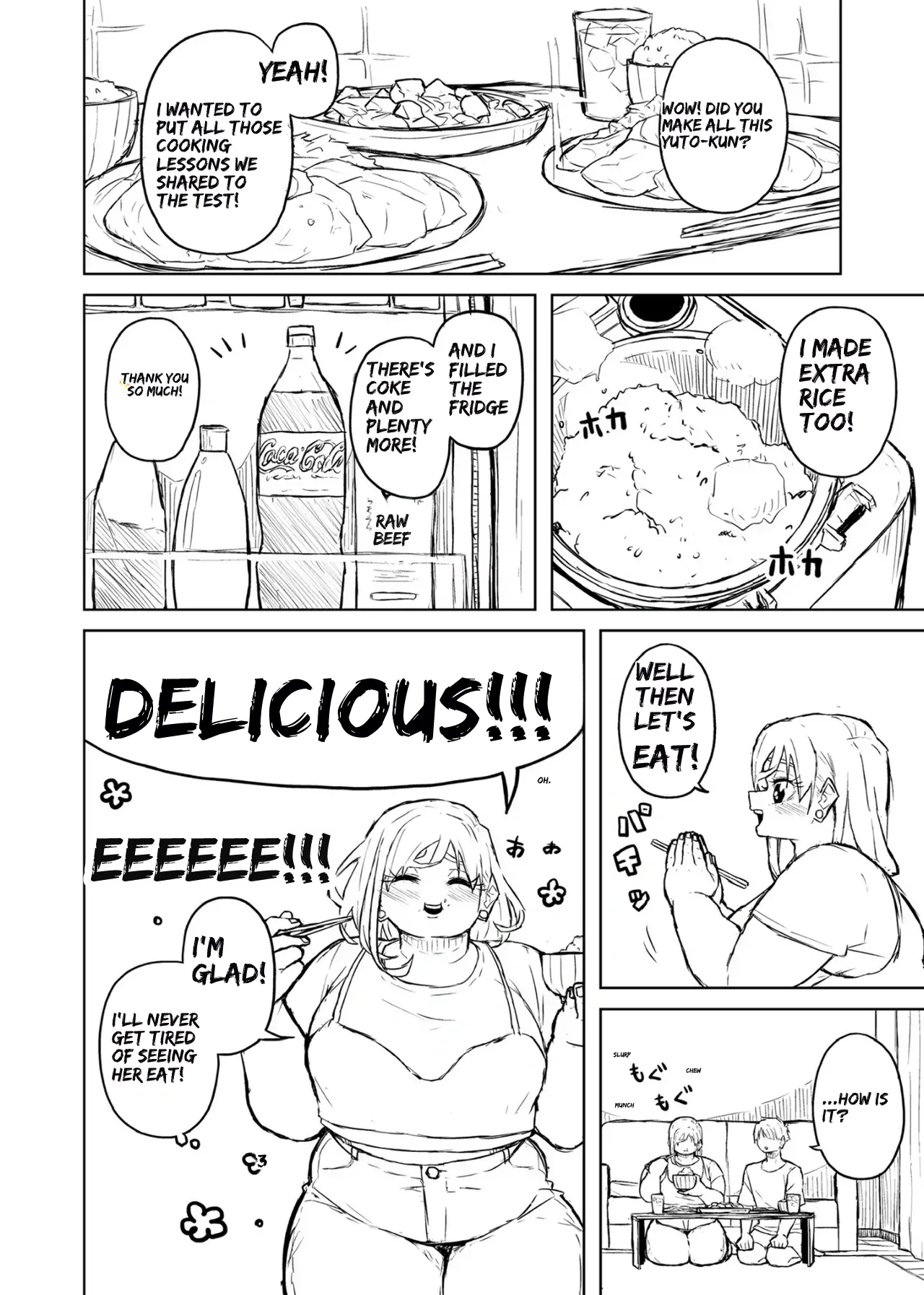 [Pocchari wa sekai o sukuu]Chubby Girlfriend[English Re-Write] Page 122