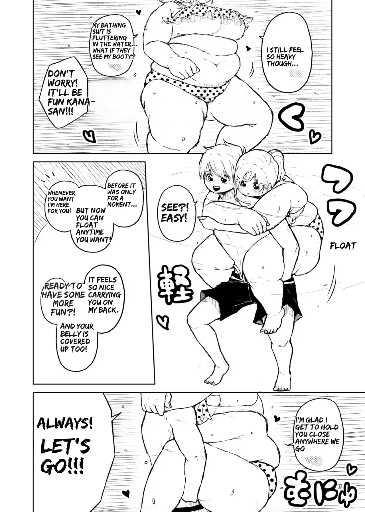[Pocchari wa sekai o sukuu]Chubby Girlfriend[English Re-Write] Page 134