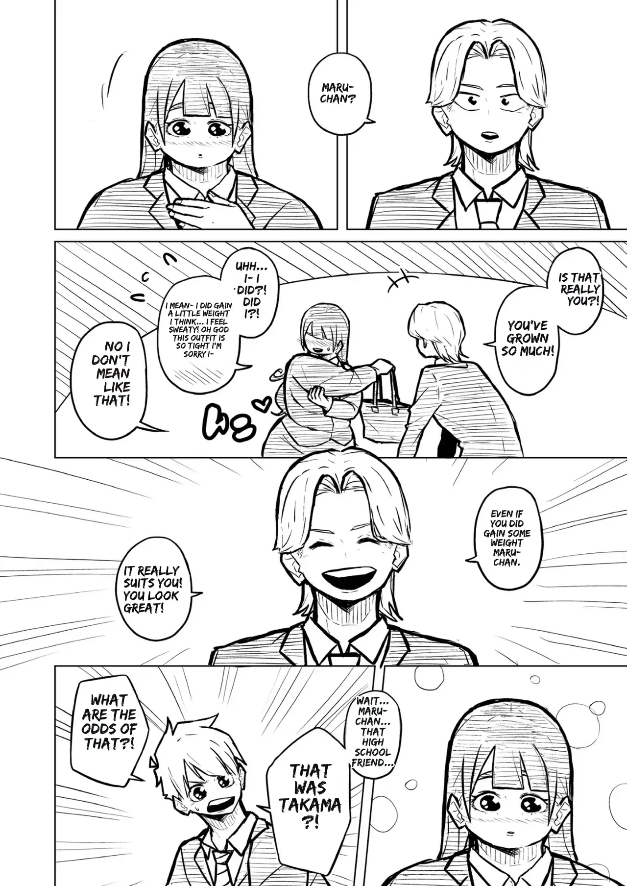 [Pocchari wa sekai o sukuu]Chubby Girlfriend[English Re-Write] Page 265