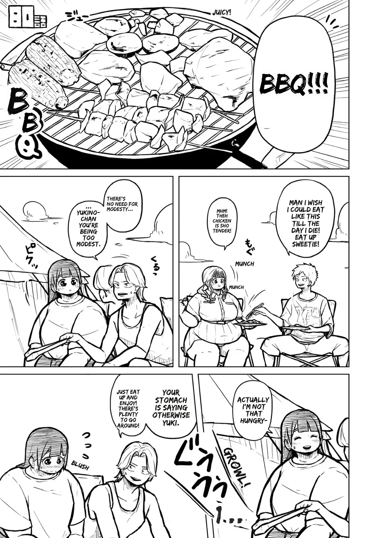 [Pocchari wa sekai o sukuu]Chubby Girlfriend[English Re-Write] Page 318