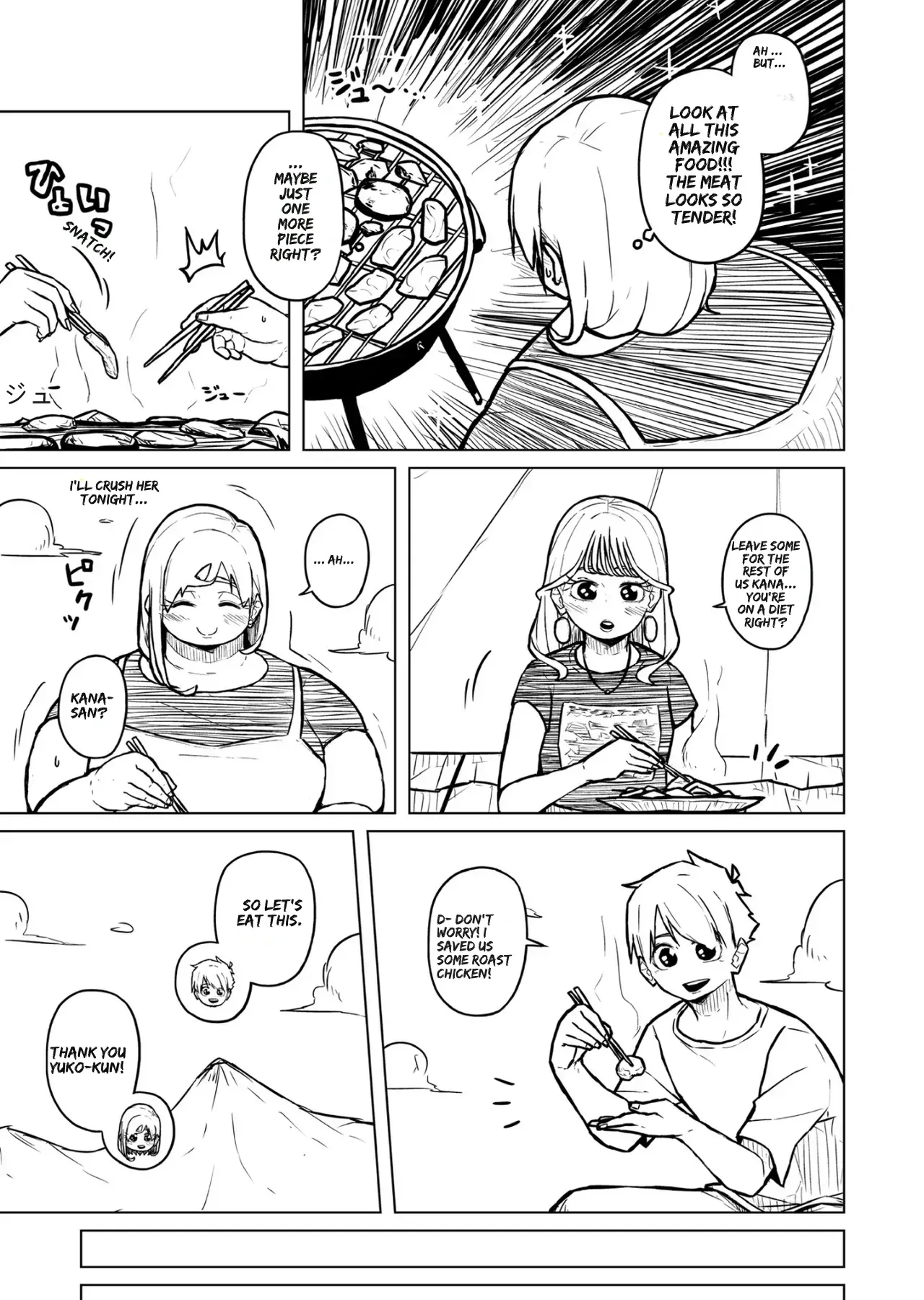 [Pocchari wa sekai o sukuu]Chubby Girlfriend[English Re-Write] Page 320