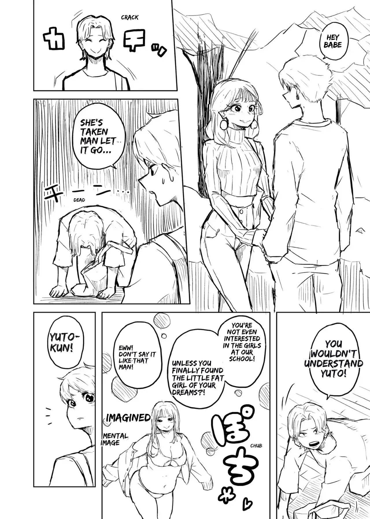 [Pocchari wa sekai o sukuu]Chubby Girlfriend[English Re-Write] Page 34